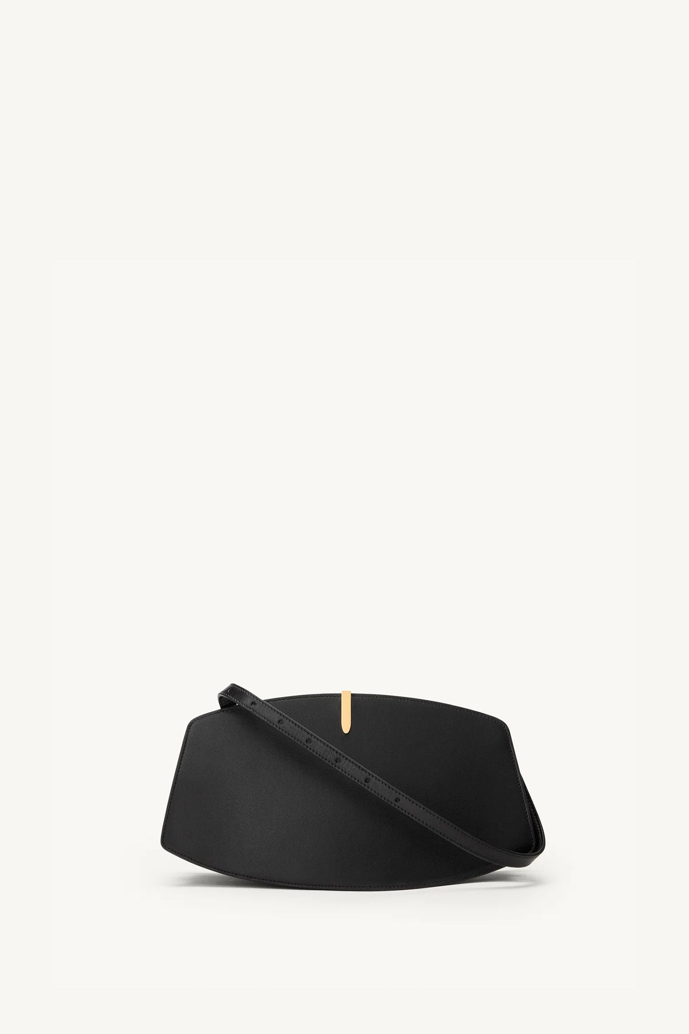 Florence Shoulder in Black Leather