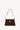 Symmetry Shoulder Bag in Brown Suede