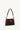 Symmetry Shoulder Bag in Brown Suede