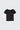Anna Cap Sleeve Tee in Black