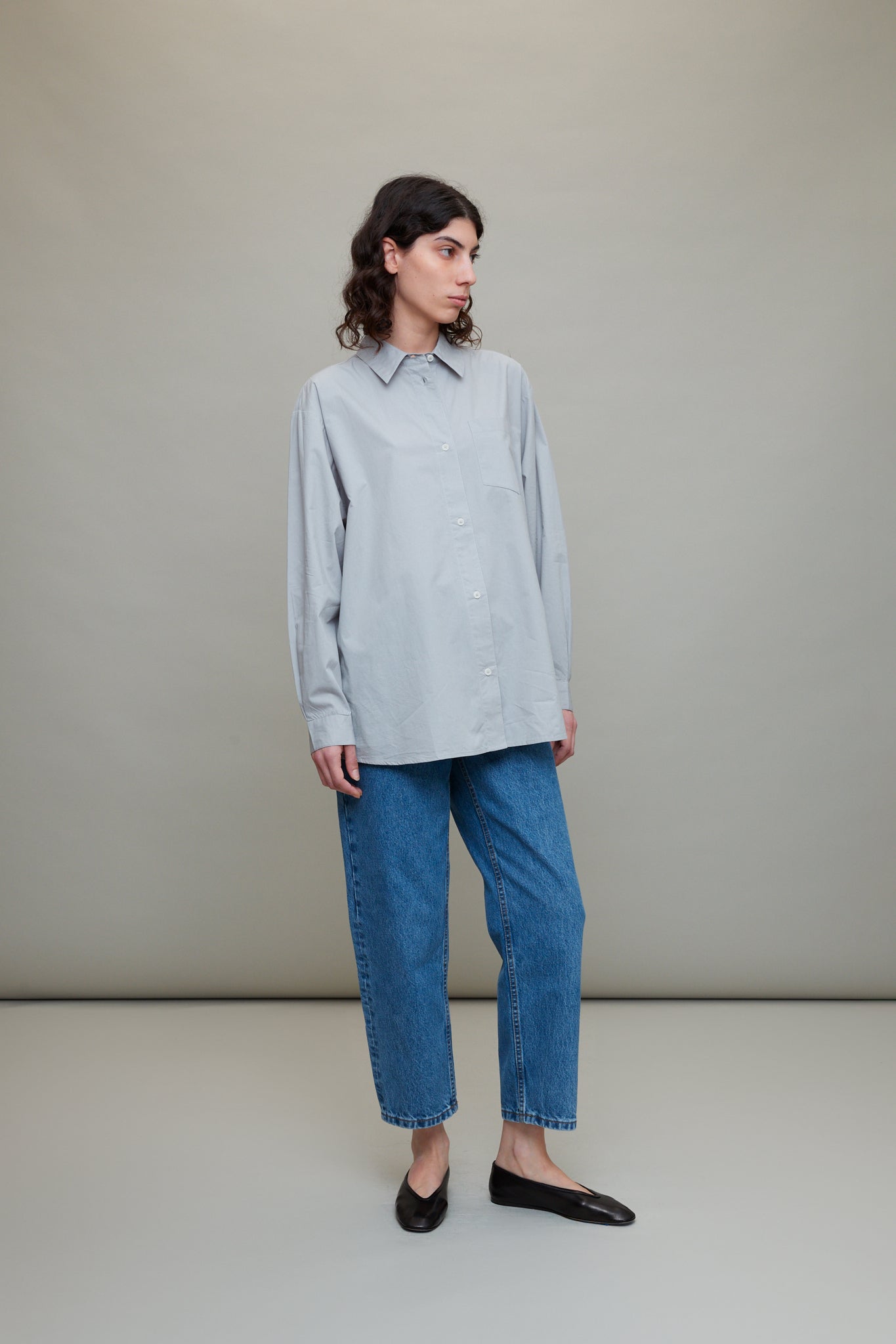 Edgar Shirt in Cloud Grey