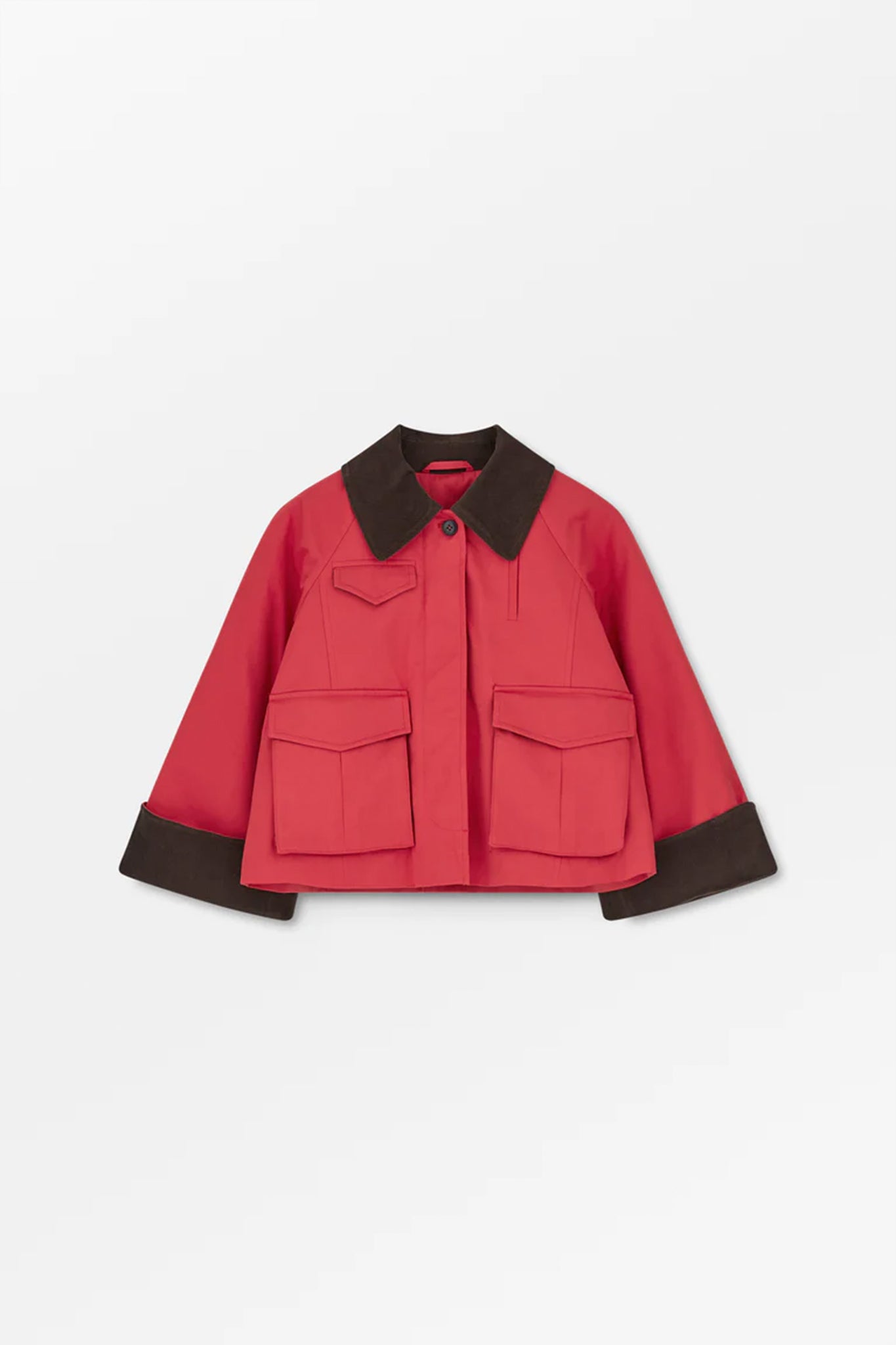Gaby City Jacket in Red