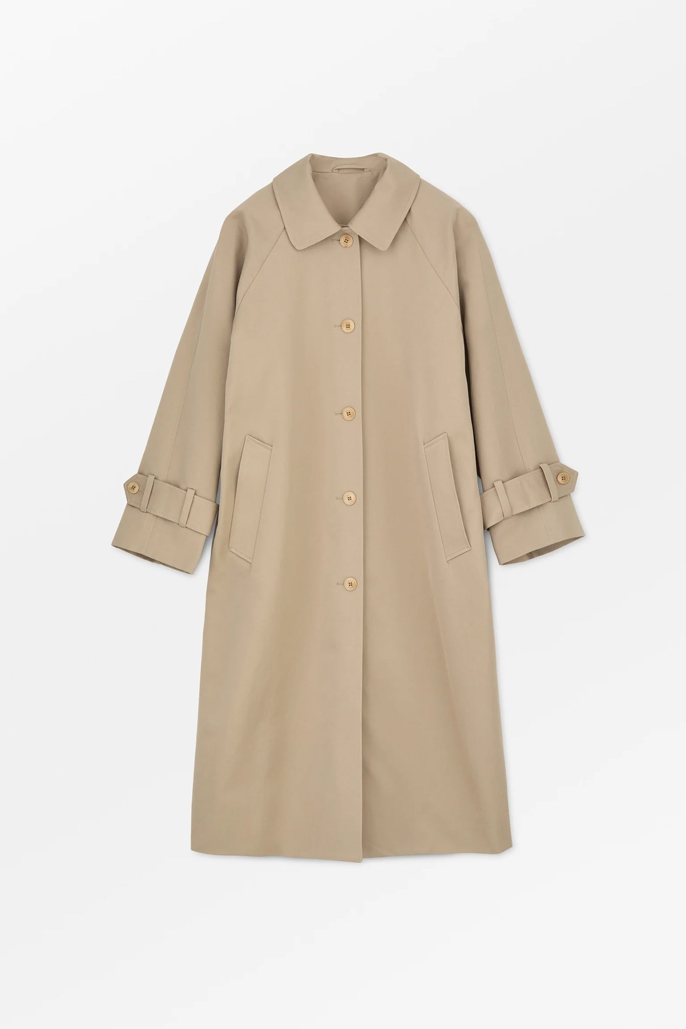 Macy Coat in Tan