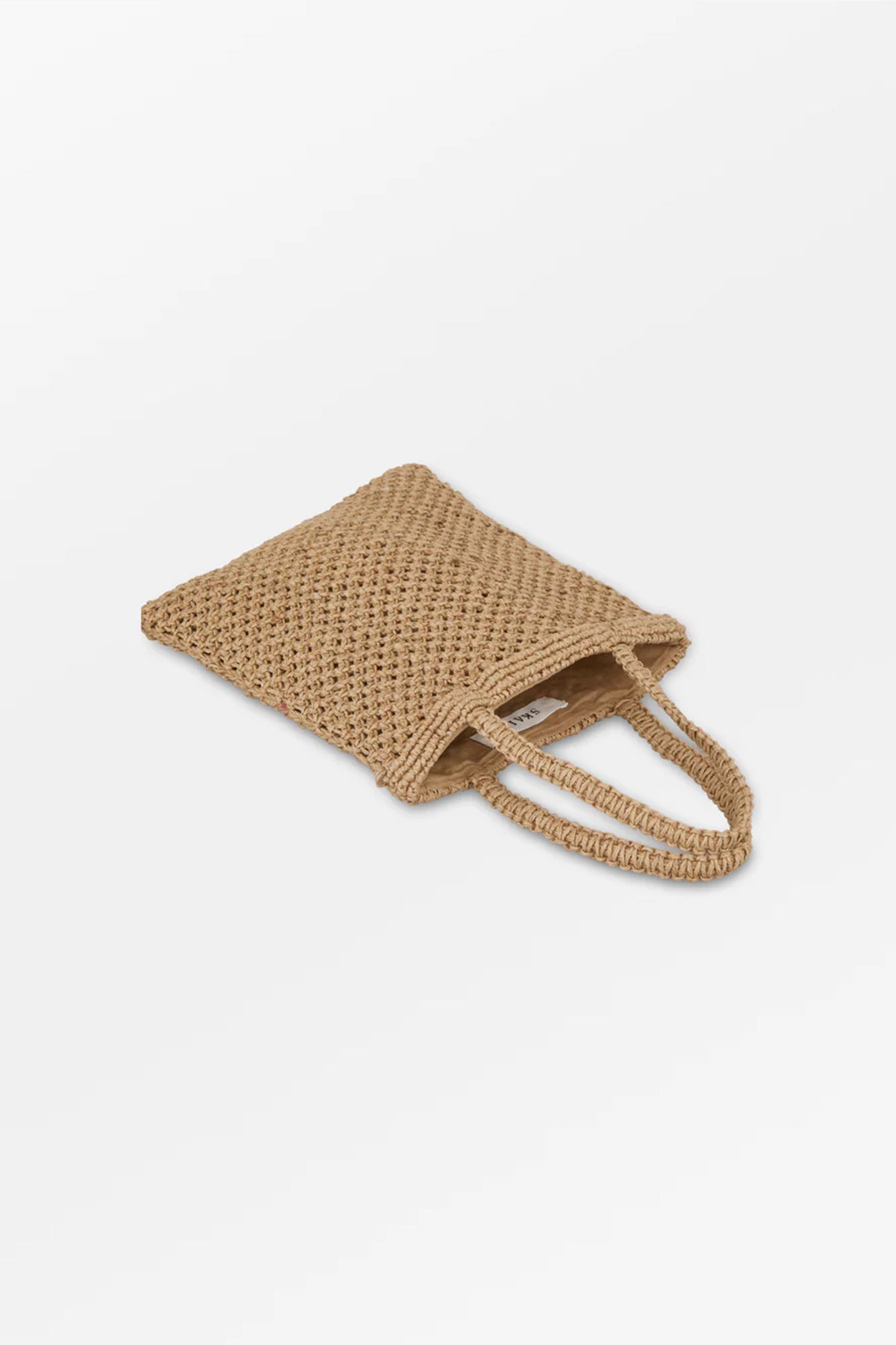 Nura Straw Bag in Tan