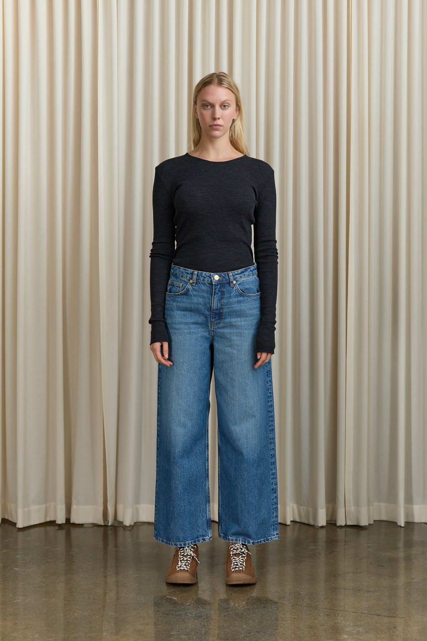 Willow Wide Jeans in Blue