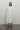 Darie Bow Tie Wrap Dress in Off-White