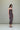 Bias Slip Dress in Brown