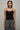 Rib Cami in Black