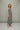 Silk Tuck Dress in Smokey Olive