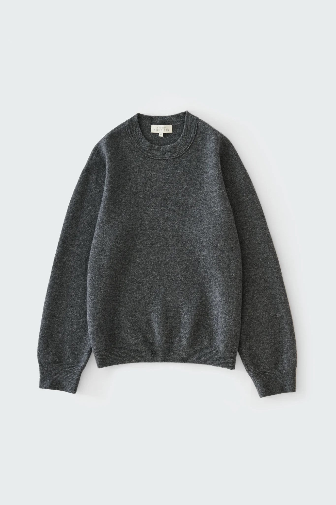 Moray Cashmere Double Sweatshirt in Grey