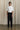 Mura Cotton Pant in Black