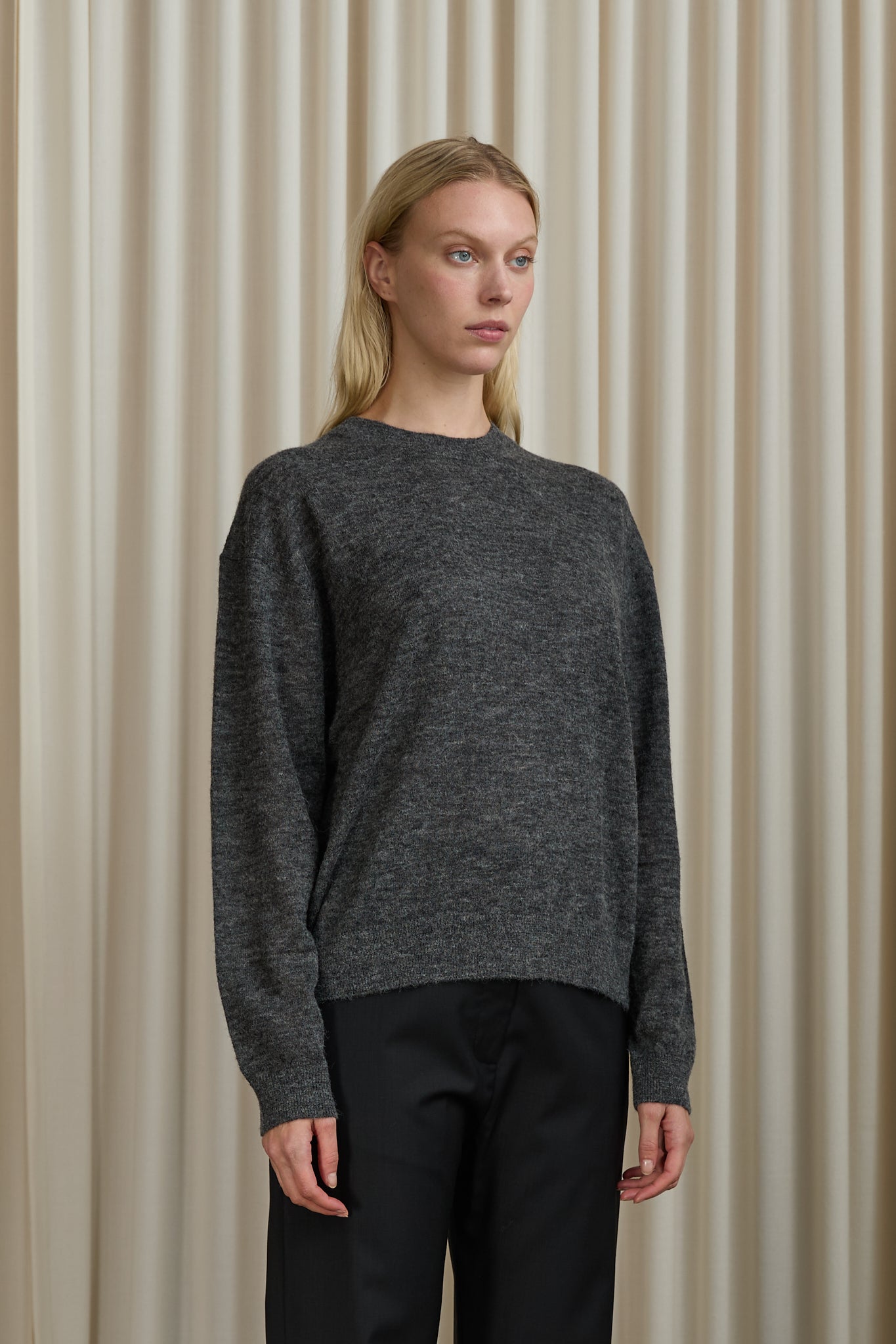 Picco Crew Neck in Grey