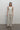 Raddle Coated Linen Apron Top in Off-White