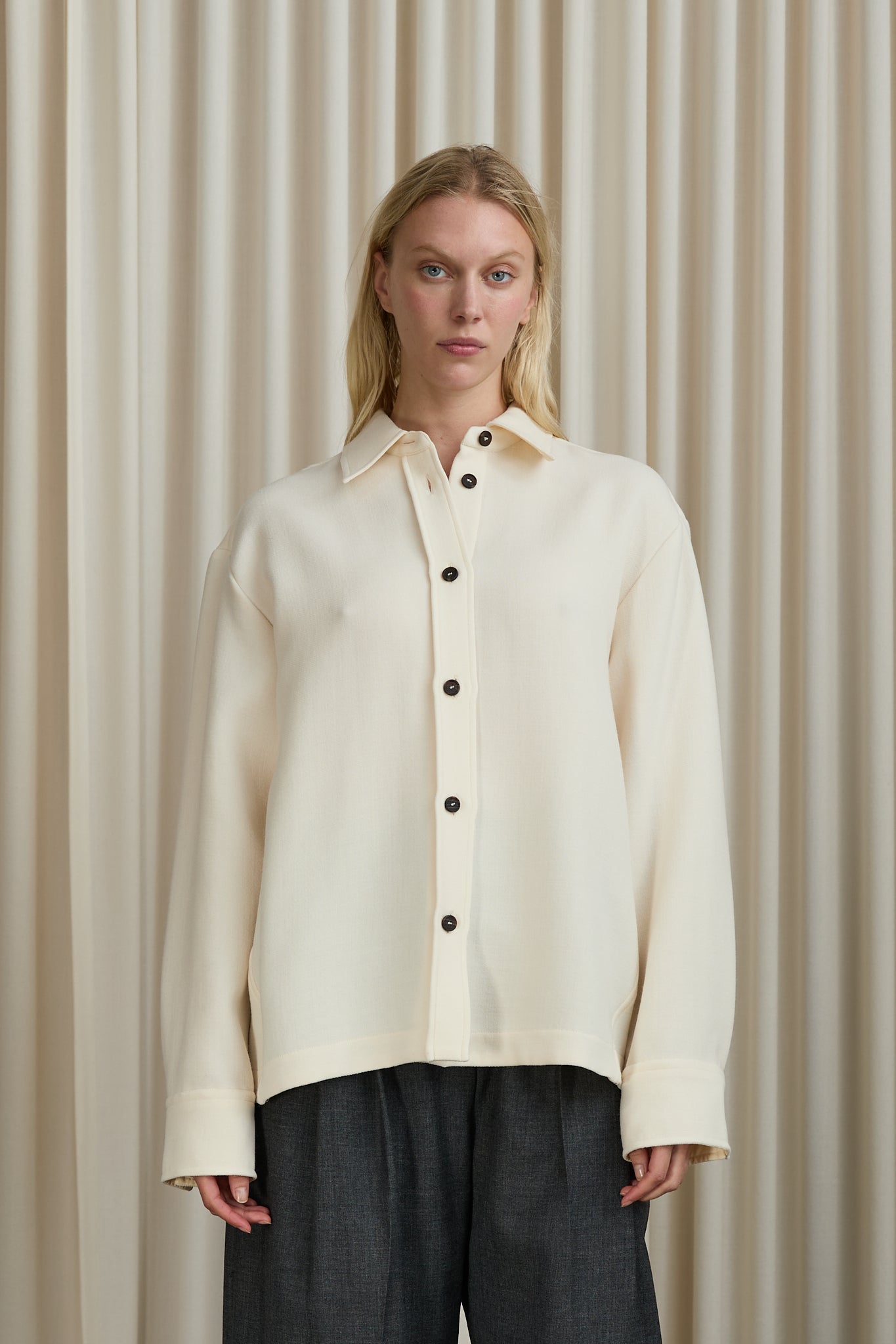 Santini Overshirt in Off-White