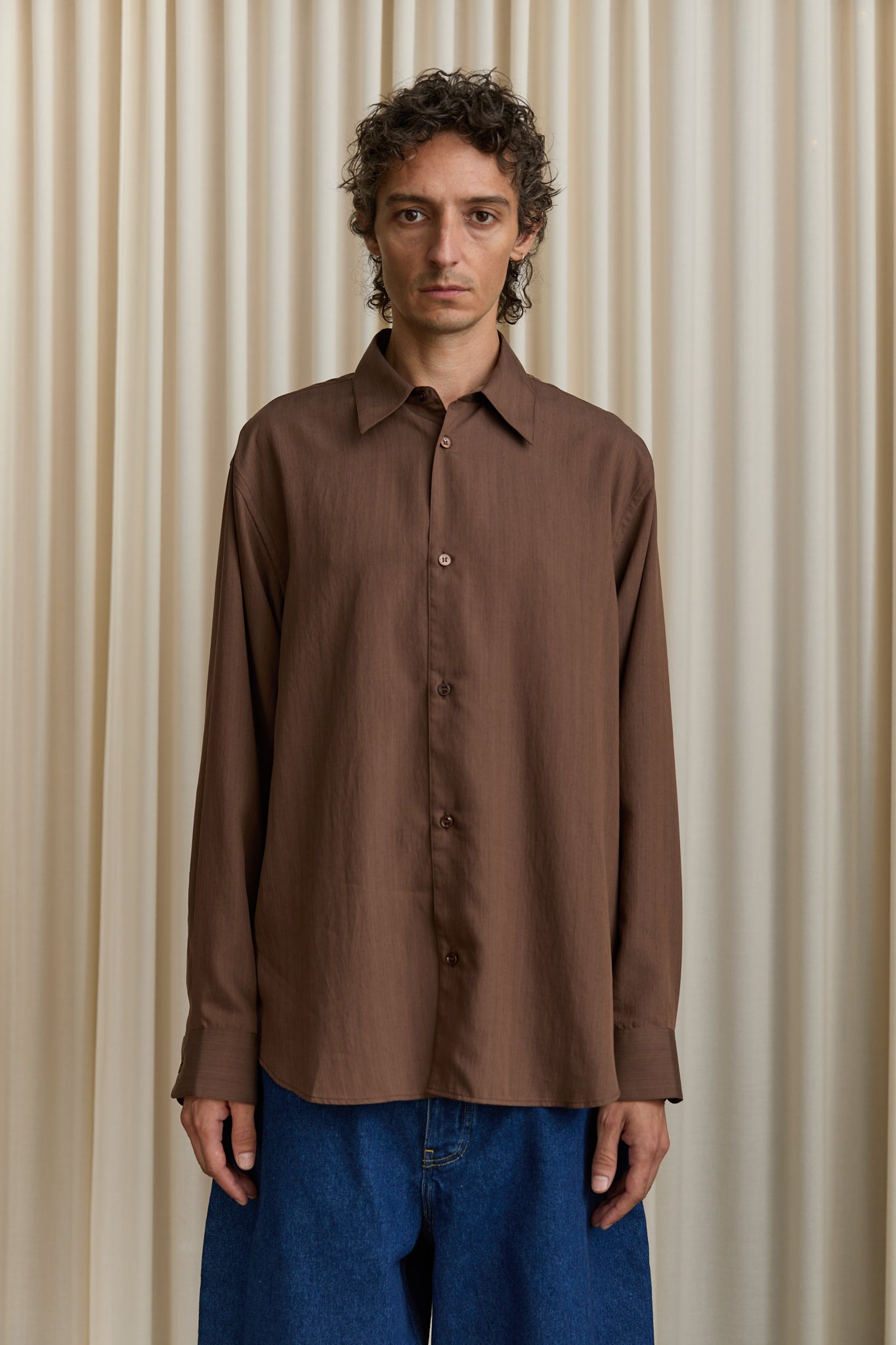 View Shirt in Brown