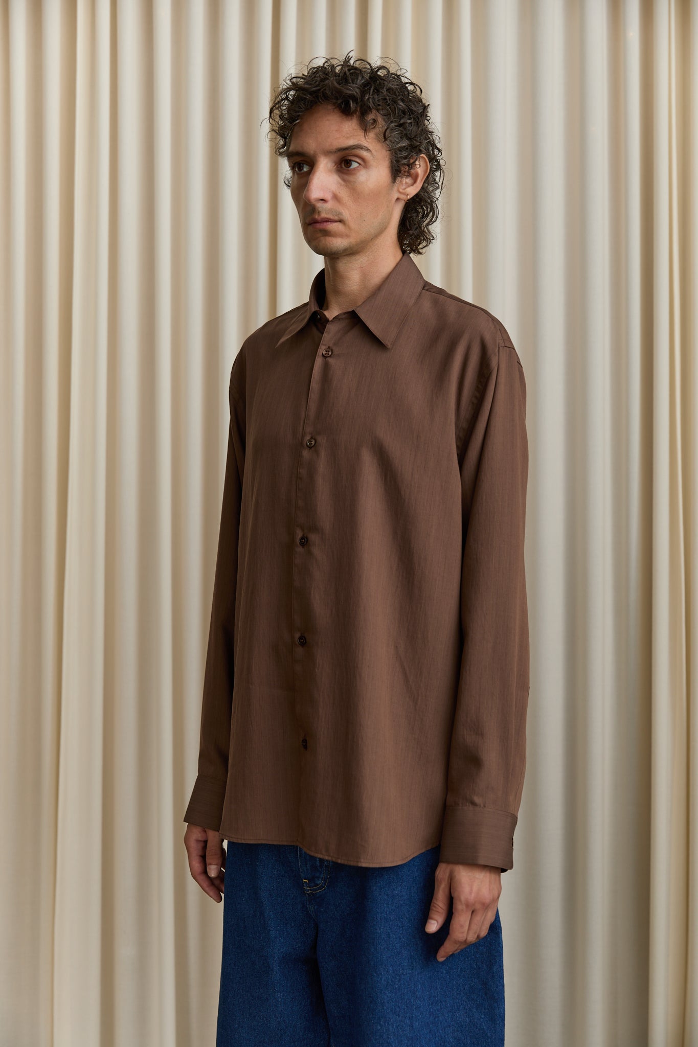 View Shirt in Brown