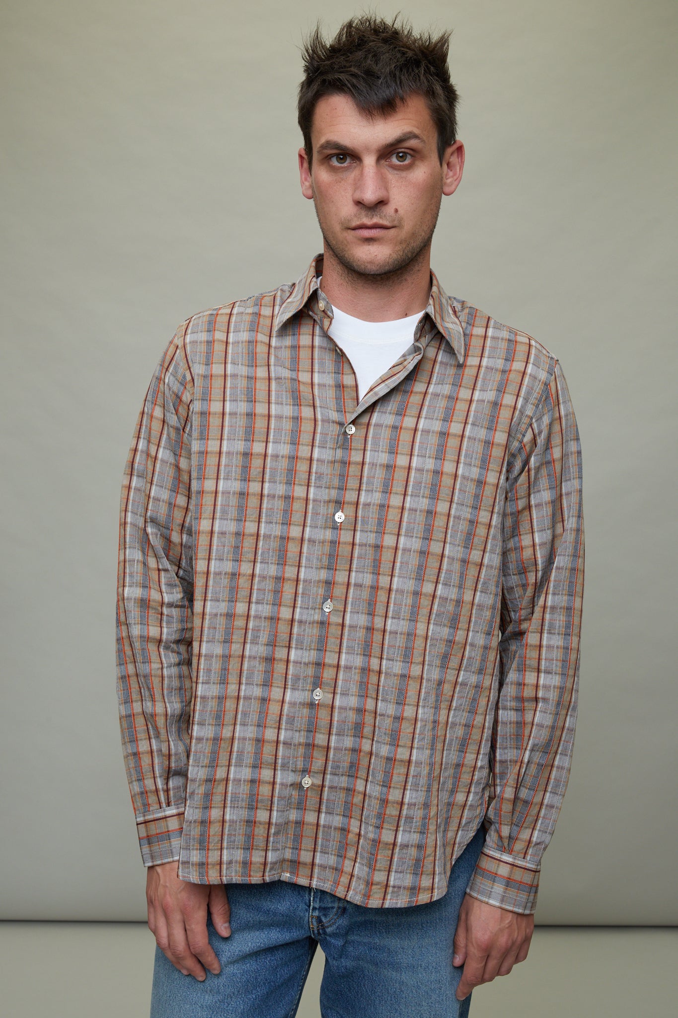 Base Shirt in Light Brown