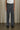 Wide Pleated Trouser in Grey