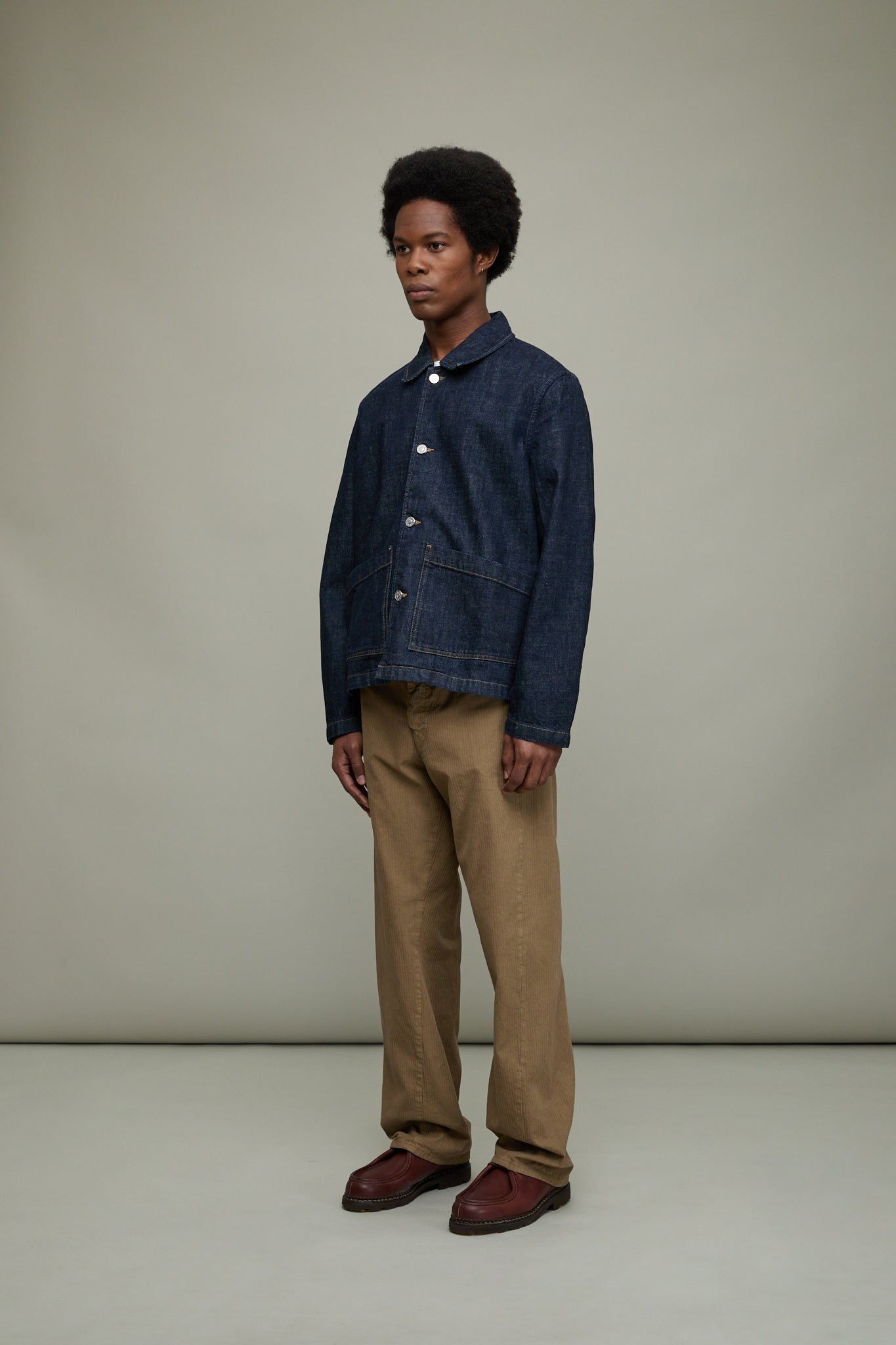 Worker Jacket in Navy