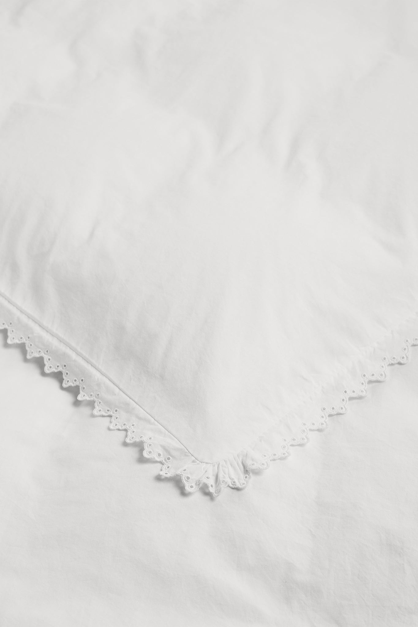 Anaïs Duvet Cover in White
