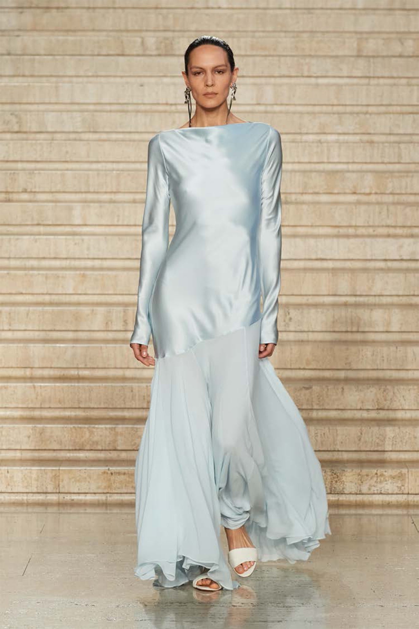 Cordelia Dress in Blue