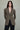 Elda Wool Viscose Jacket in Dark Olive