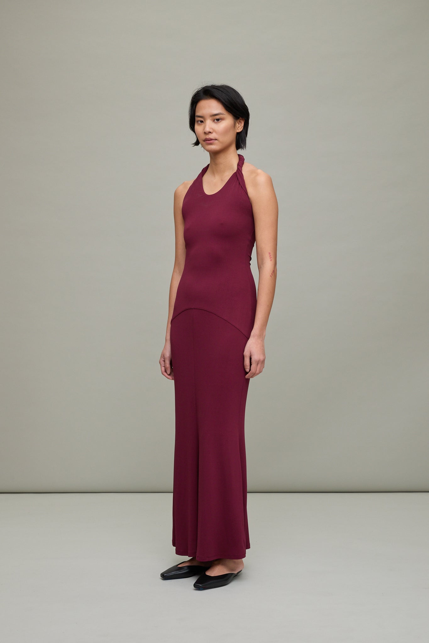 Eleanor Dress in Burgundy