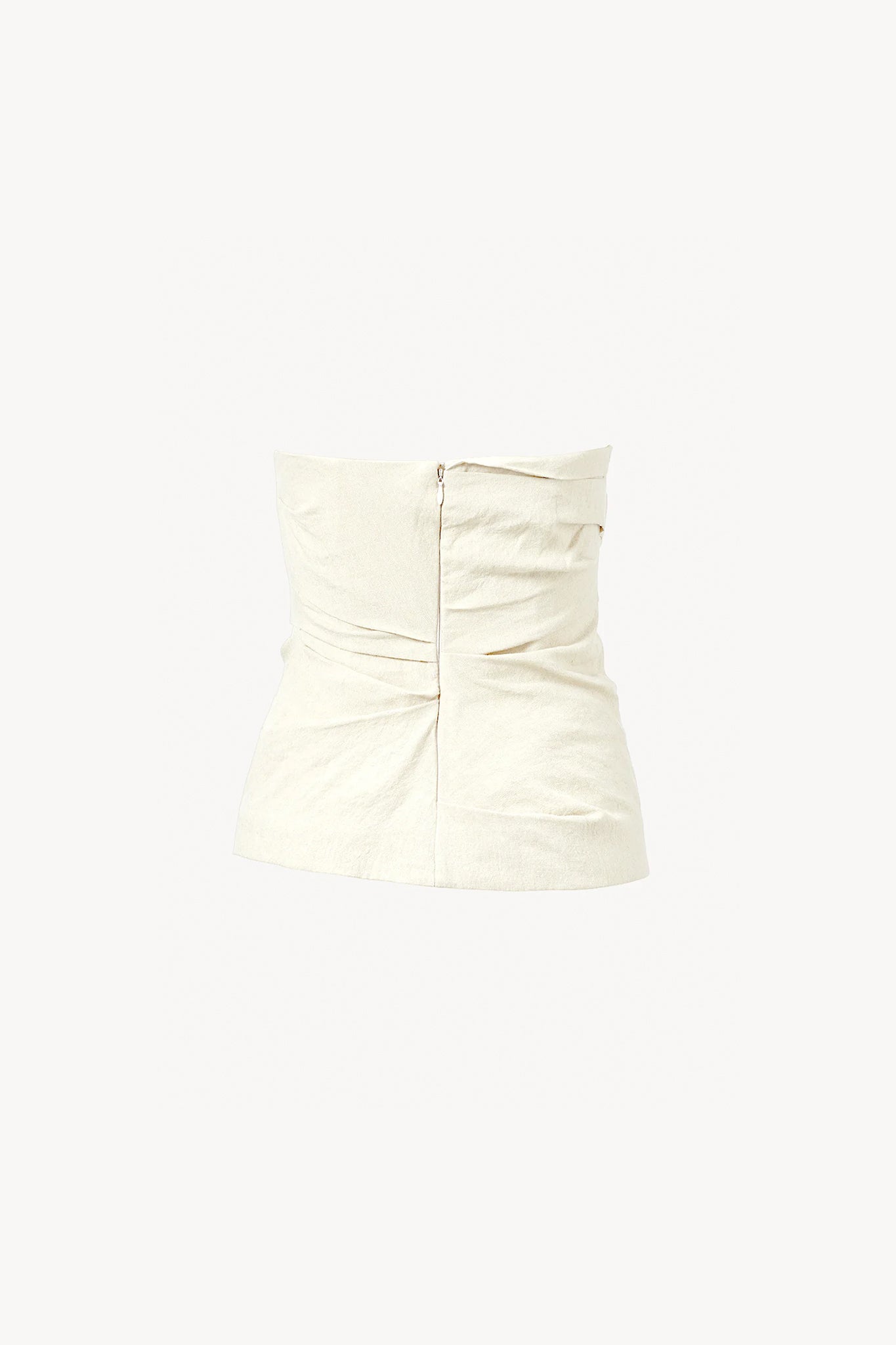 Izel Bandeau Top in White