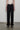 Oran Fray Trim Trouser in Black