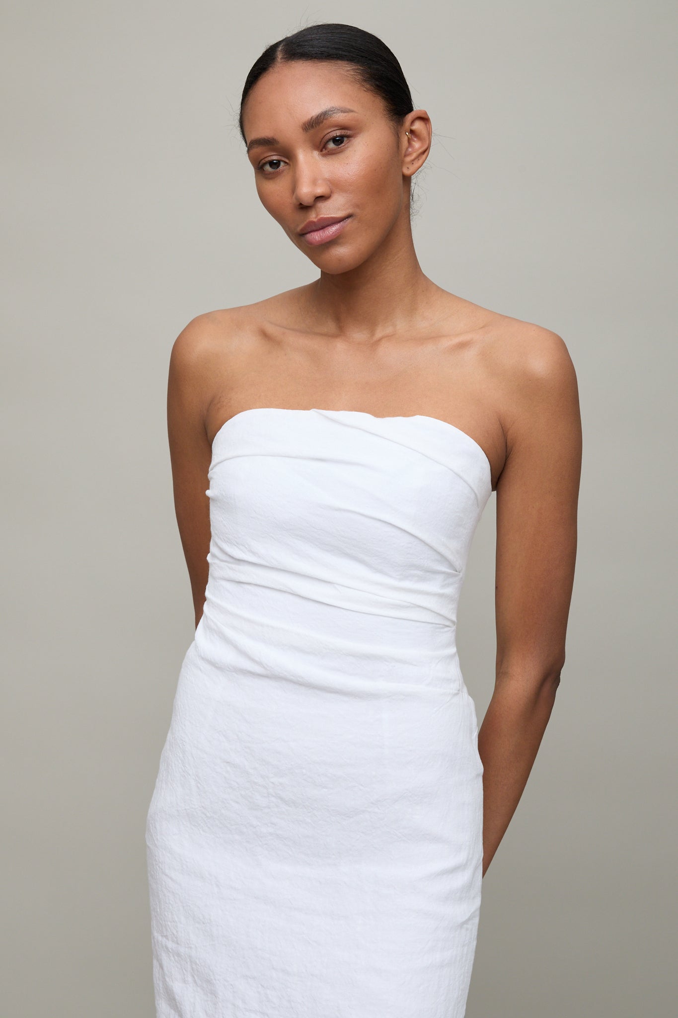 【関税込み】TOVE ホワイト Sabella ミディアムドレス Sabella Dress in White – L'ENSEMBLE