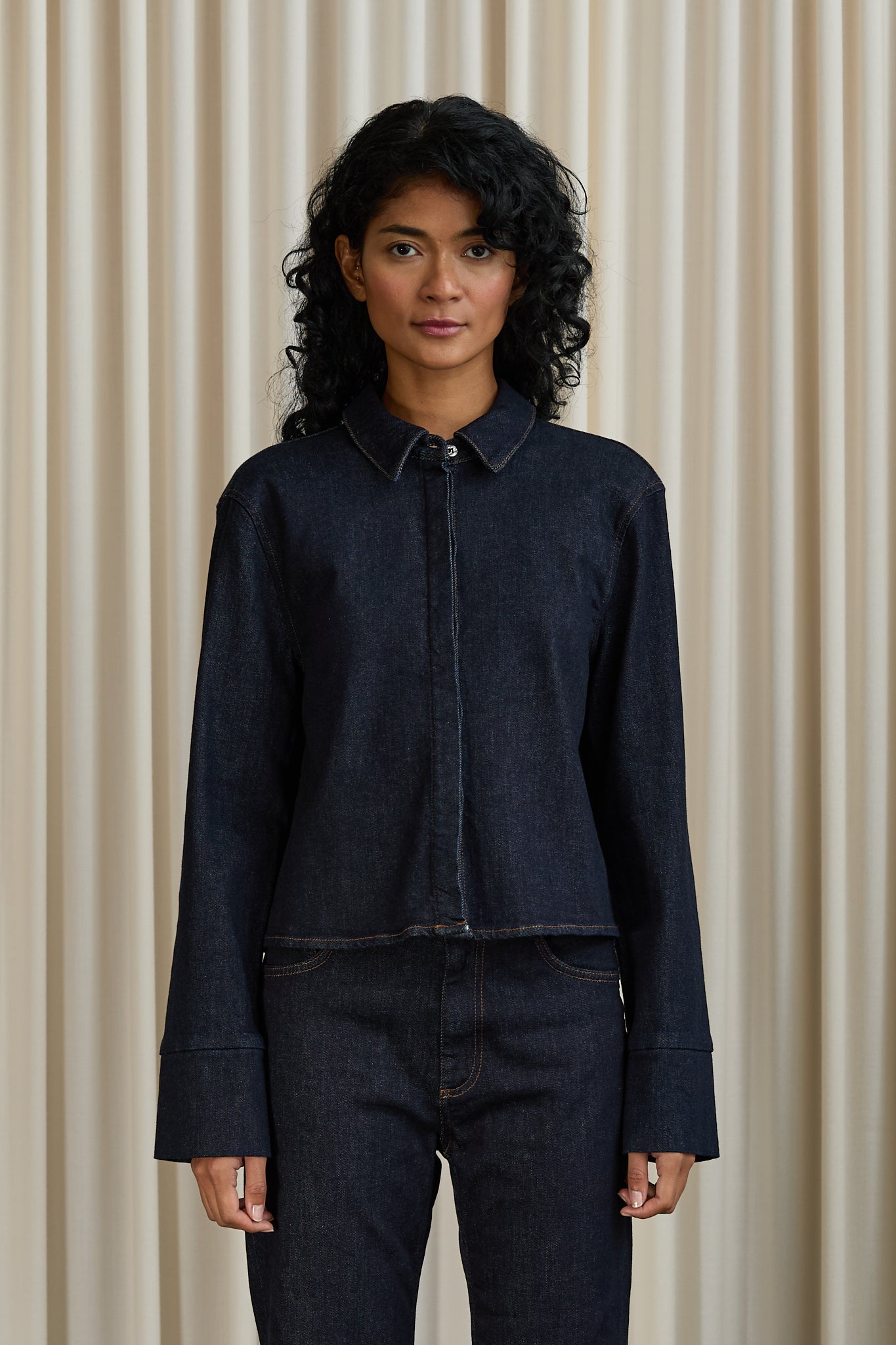 Sandie Denim Shirt in Blue