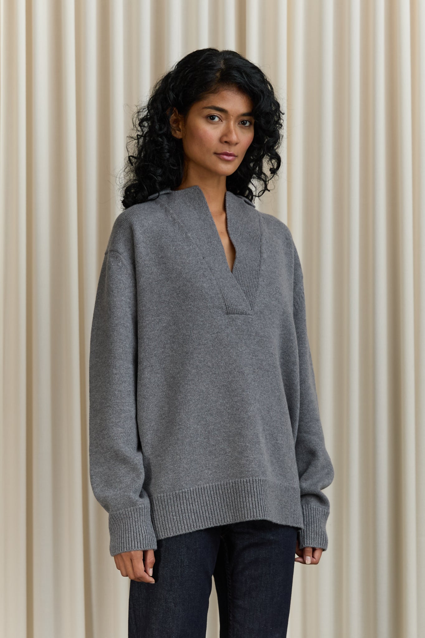 Emilie Sweater in Grey