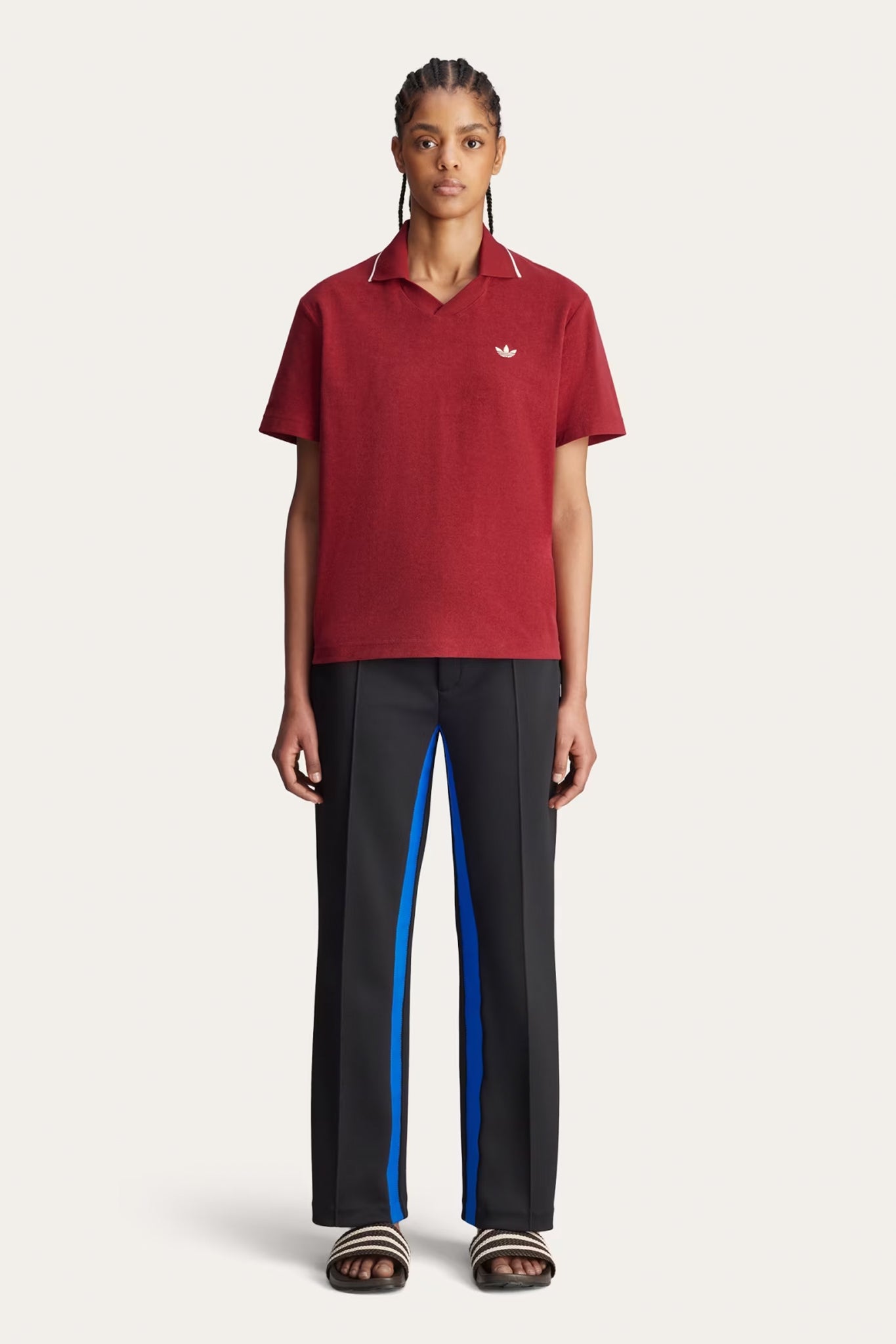 WB W Pique Track Pant in Black