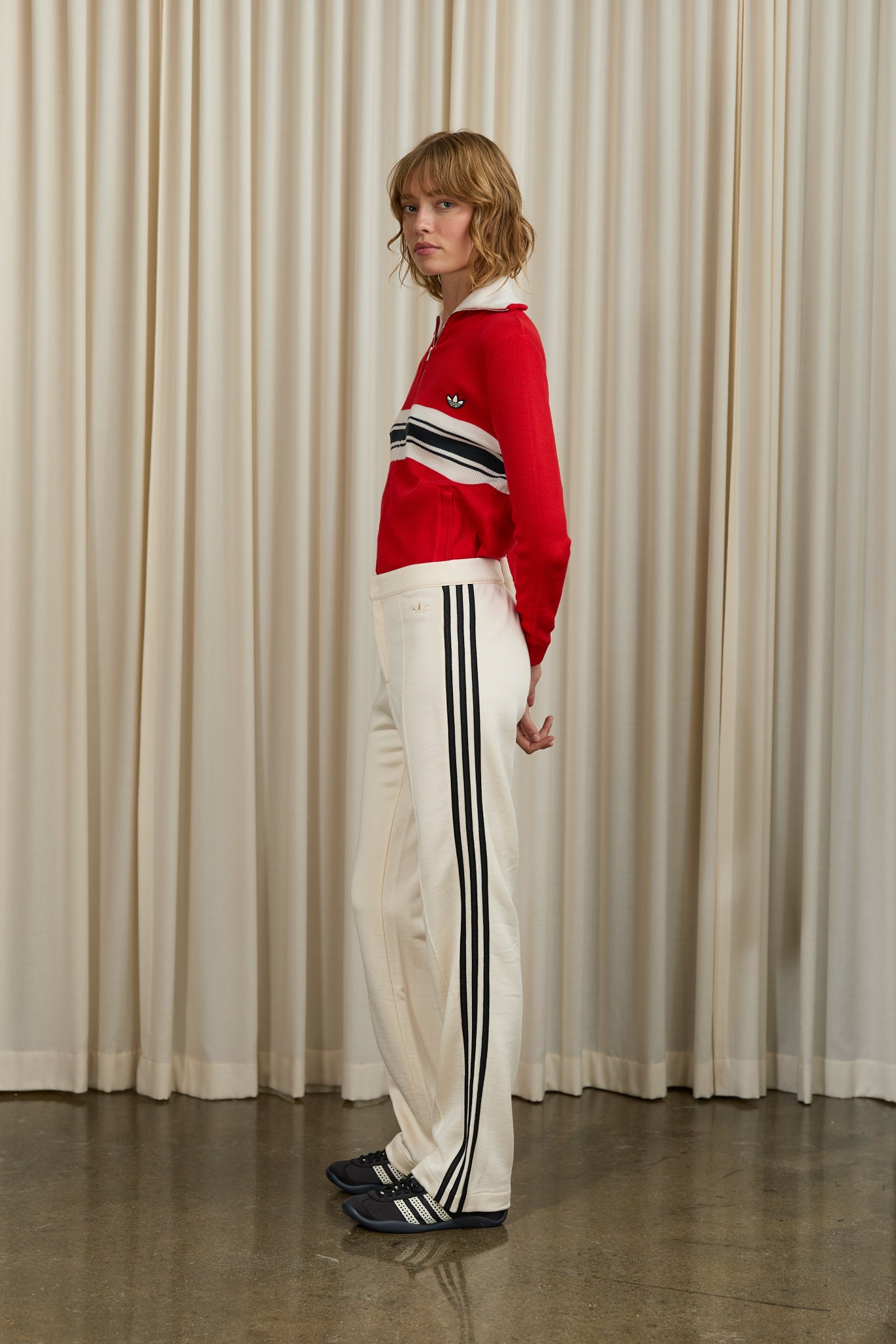 WB Wide Trouser in Off White