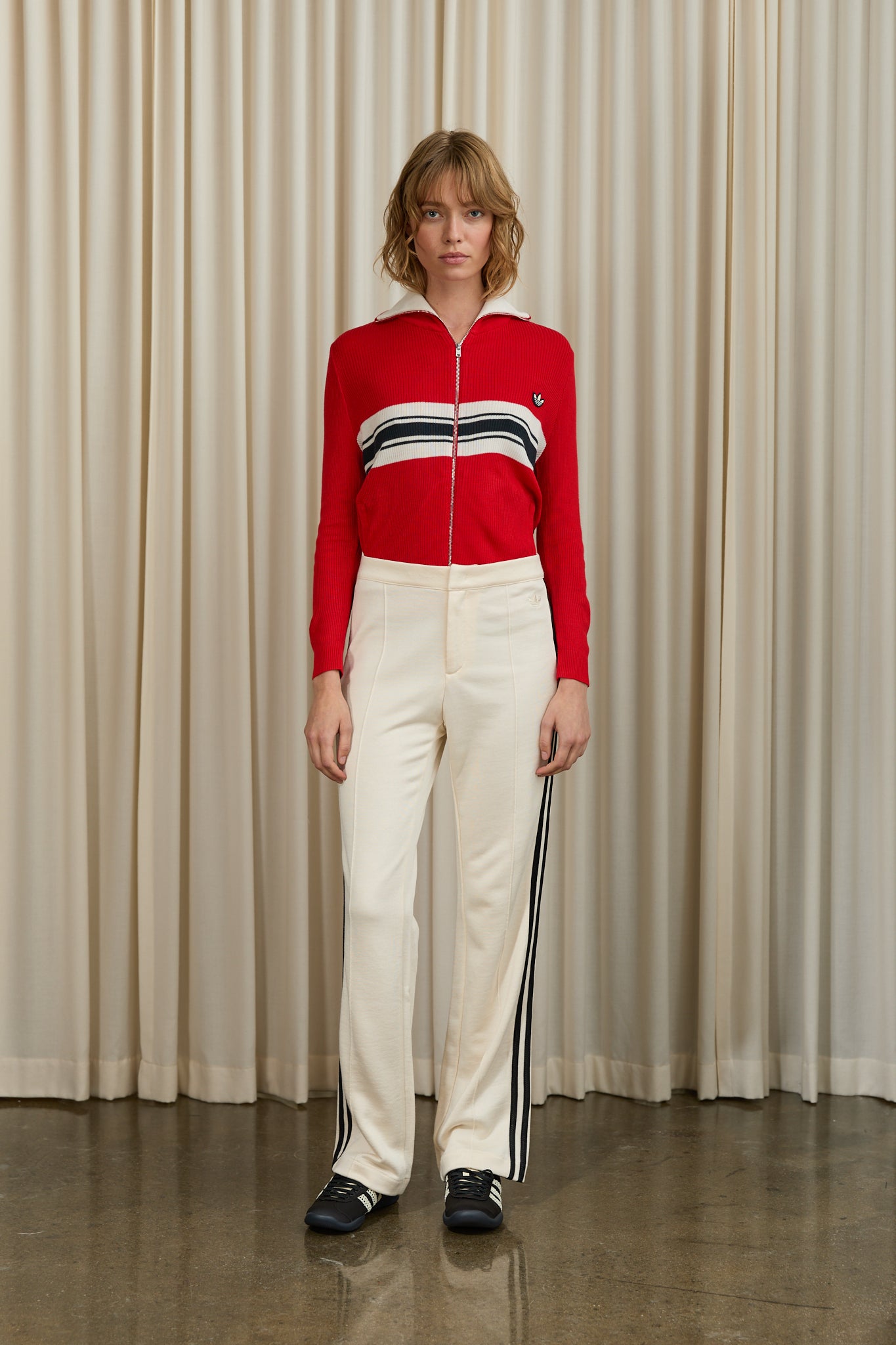 WB Wide Trouser in Off White