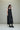 CU/RY Gabardine Dot Sleeveless Dress in Black