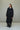 NY/ Chino Cloth Big Pocket Coat in Black